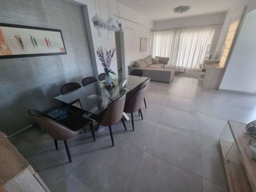 3 Bedroom Apartment Germasogia - Living room